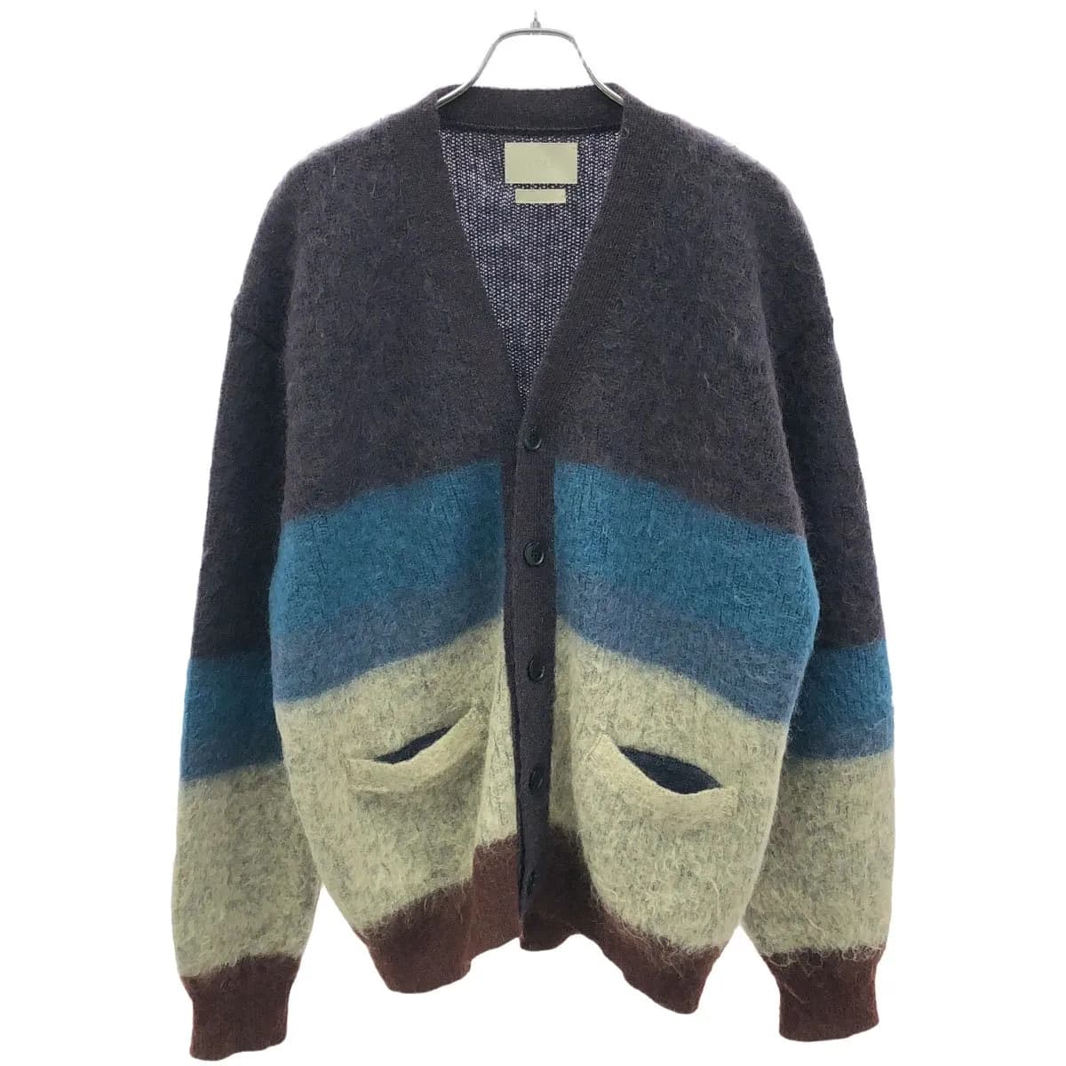 YOKE ヨーク 23AW MOHAIR BORDER CARDIGAN モヘアボーダーカーディガン YK23FW0571S