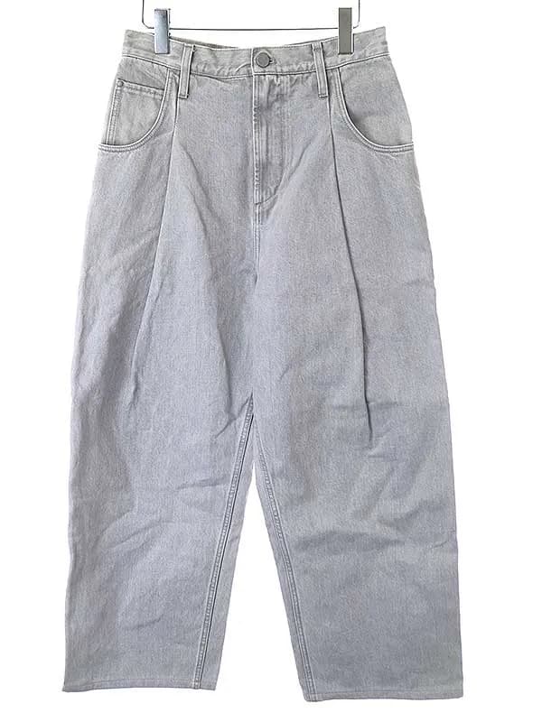 LOUIS VUITTON ルイヴィトン 20SS 1タックワイドレッグデニムパンツ