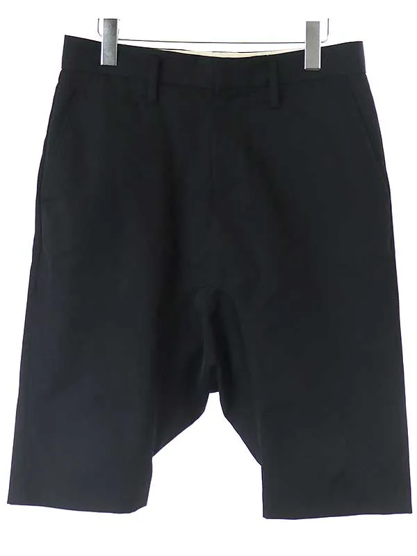 GANRYU フミト ガンリュウ 22SS Sarrouel half pants ウールサルエルハーフパンツ