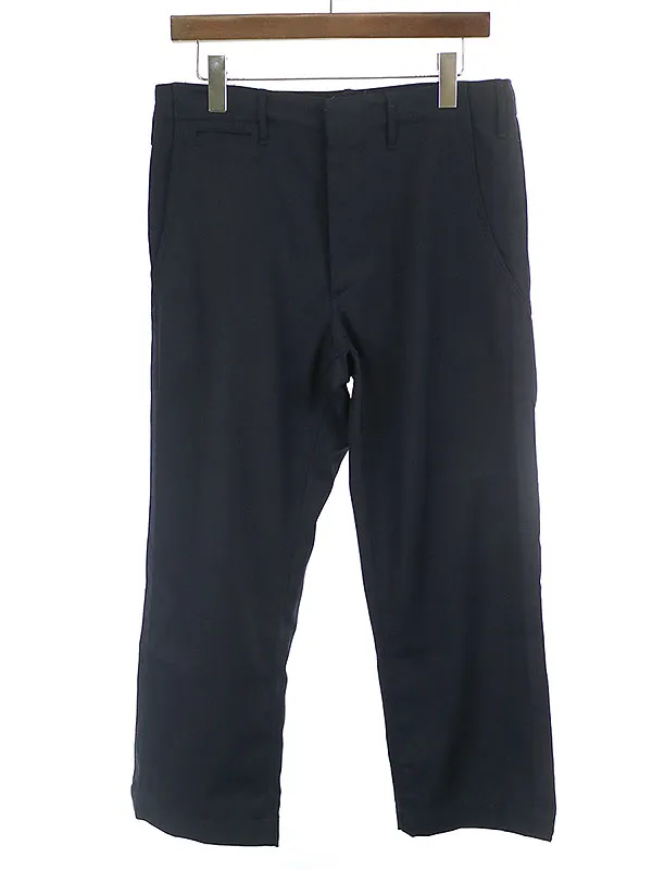 Sans limite サンリミット 19AW T/W ギャバジンテーパードパンツ