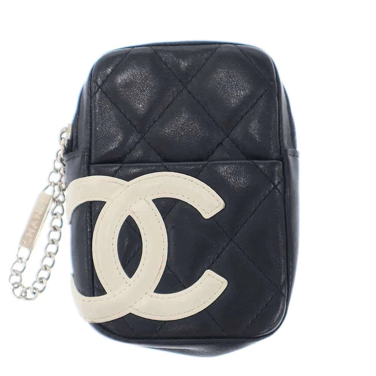 CHANEL シャネル カンボンライン ココマーク シガレットケース ポーチ