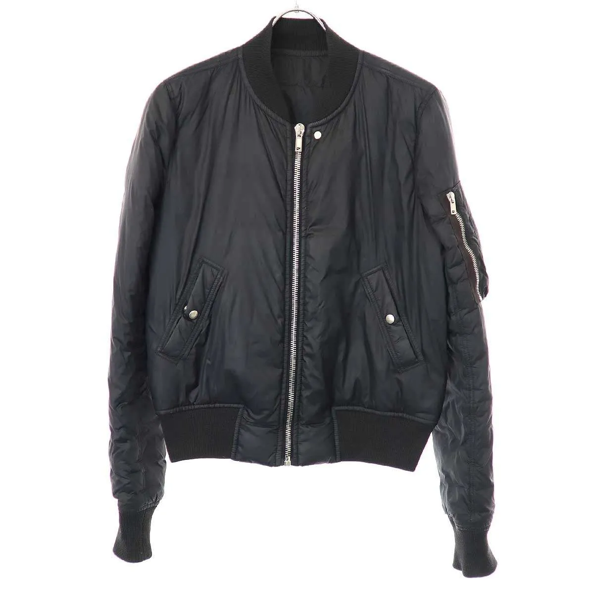 Rick Owens リックオウエンス 18AW DOWN BOMBER JACKET フライトボンバーダウンジャケット RP18F4705-EVD1