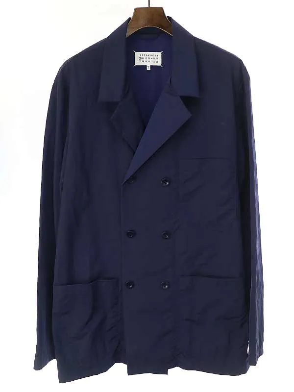 Maison Margiela メゾンマルタンマルジェラ10 19SS ナイロンダブルテーラードジャケット