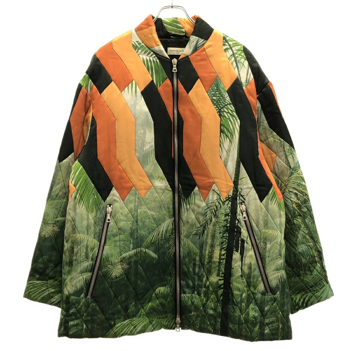 DRIES VAN NOTEN ドリスヴァンノッテン 17AW キルティングトロピカルパファーコート