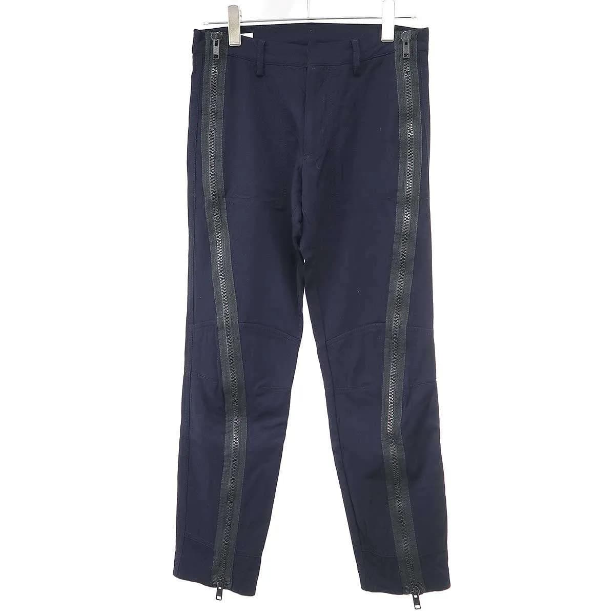 DRIES VAN NOTEN ドリスヴァンノッテン 14AW フルジップデザインパンツ