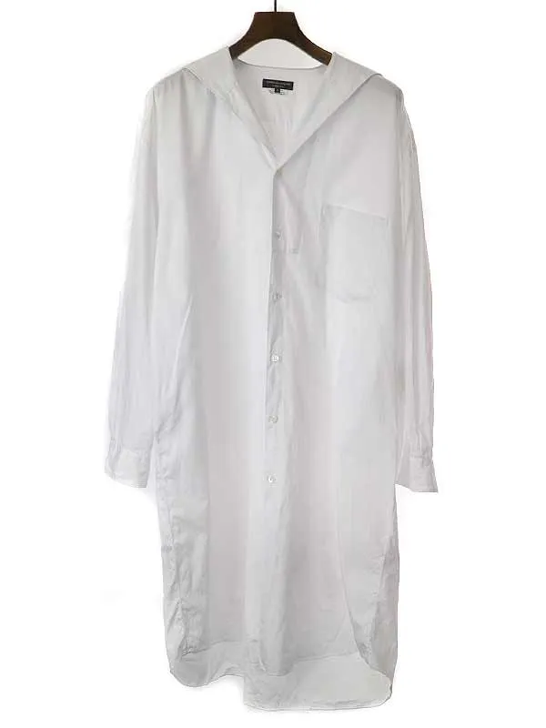 COMME des GARCONS コムデギャルソン オム プリュス 22SS セーラーカラーロングシャツ