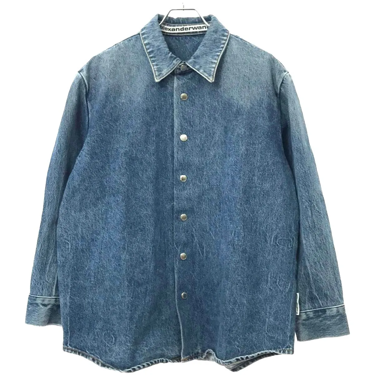 ALEXANDER WANG アレキサンダーワン オーバーサイズデニムシャツジャケット UDC2222105