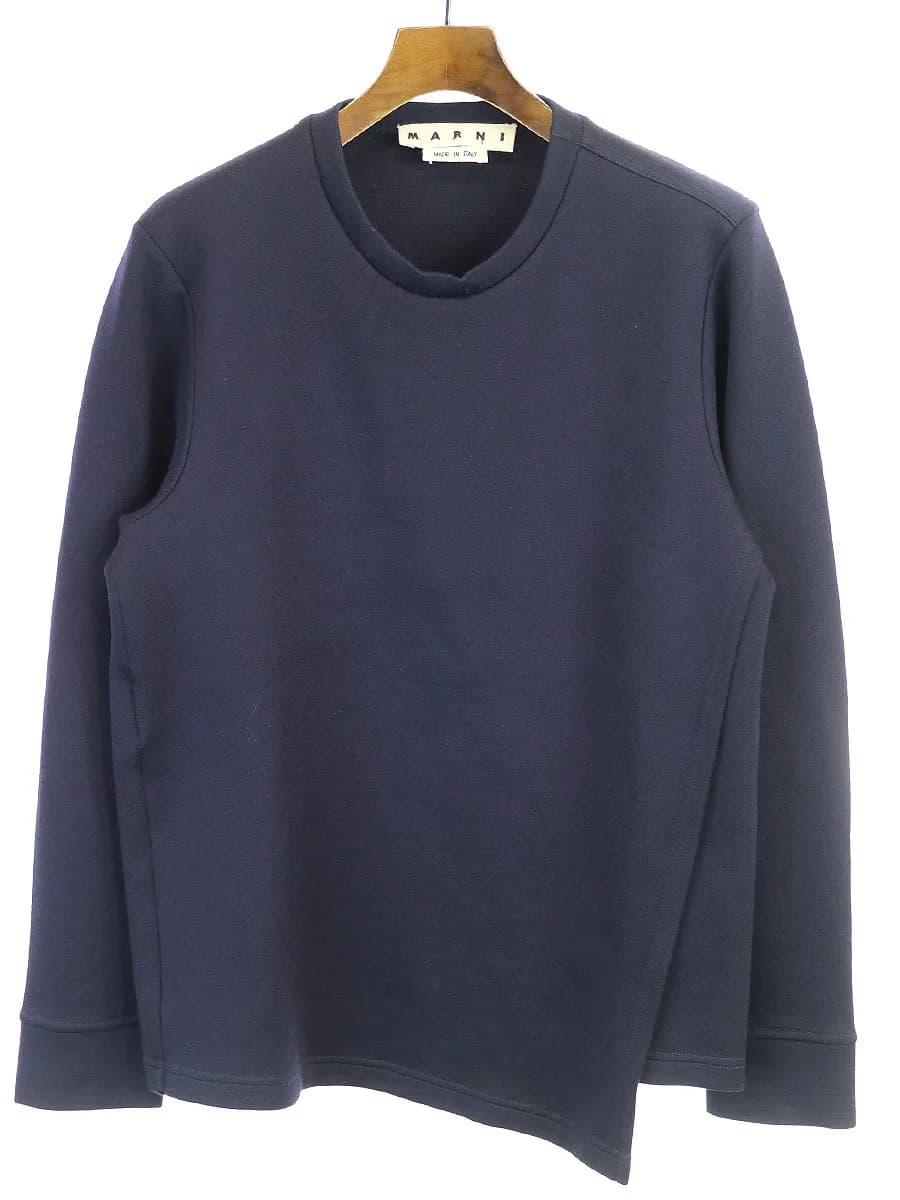 MARNI マルニ 16AW フロントダブルフェイススウェットトレーナー