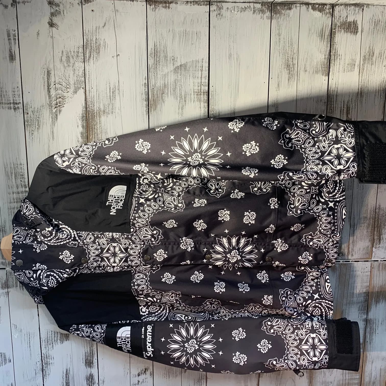 Supreme SUPREME×THE NORTH FACE 14AW Bandana Mountain Parka