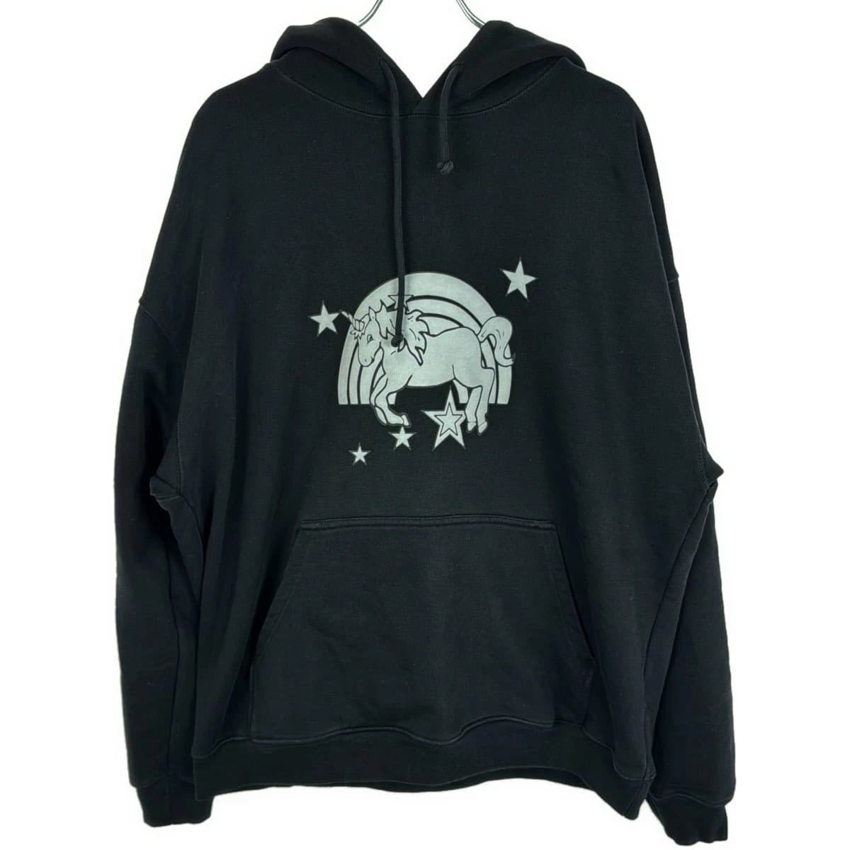 VETEMENTS ヴェトモン 21SS MAGIC UNICORN HOODIE マジックユニコーンプルオーバースウェットパーカー UE51TR400B