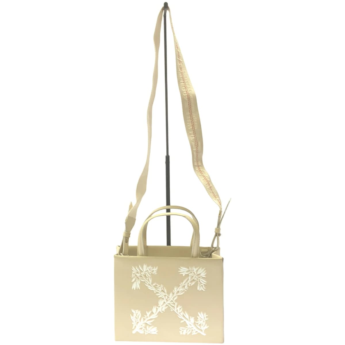 OFF-WHITE オフホワイト MINI BOX BAG 2WAYレザーショルダーバッグ OWNA059S1971906