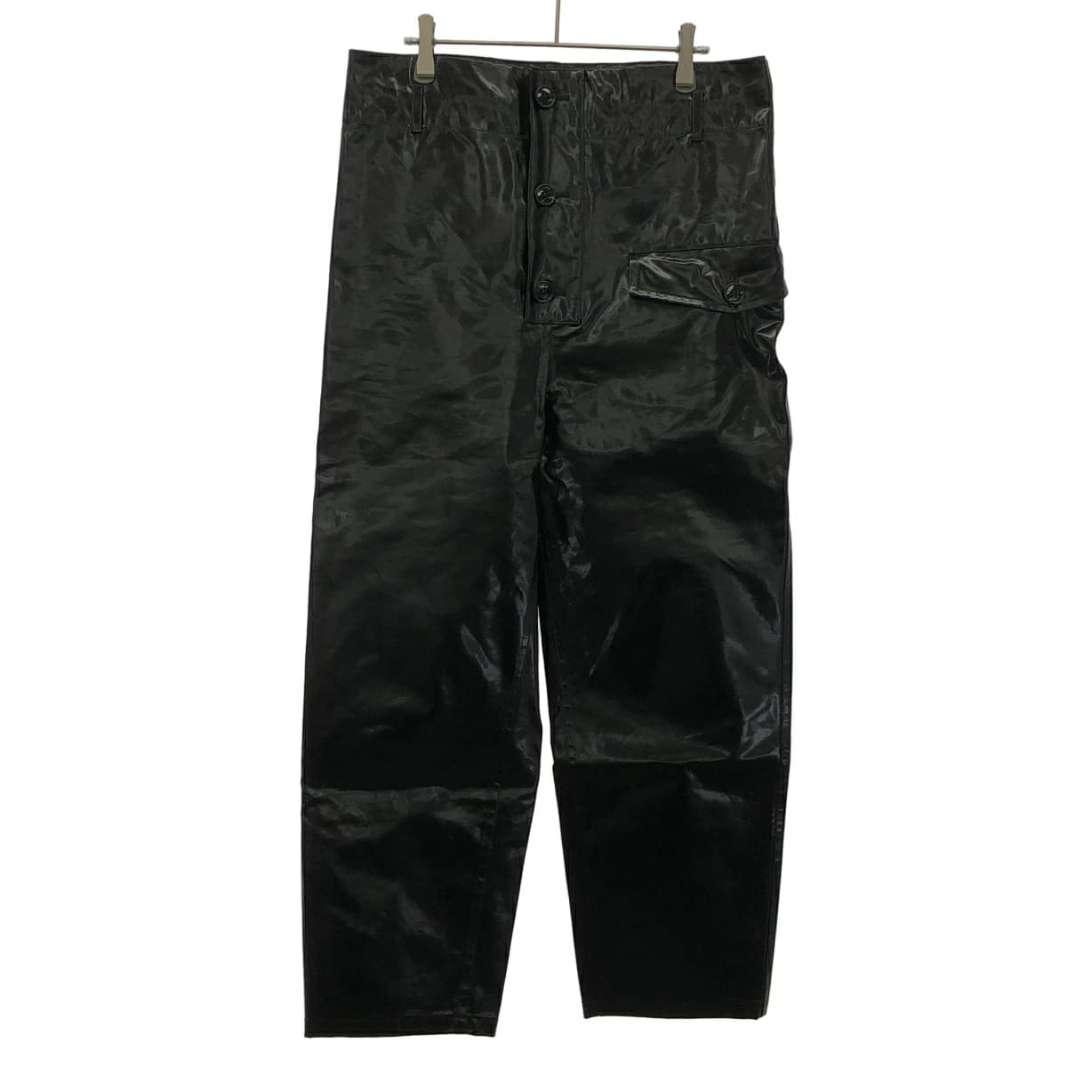 SAINT LAURENT サンローラン パリ 24AW パテントポケットトラウザーパンツ 799534 Y6I90