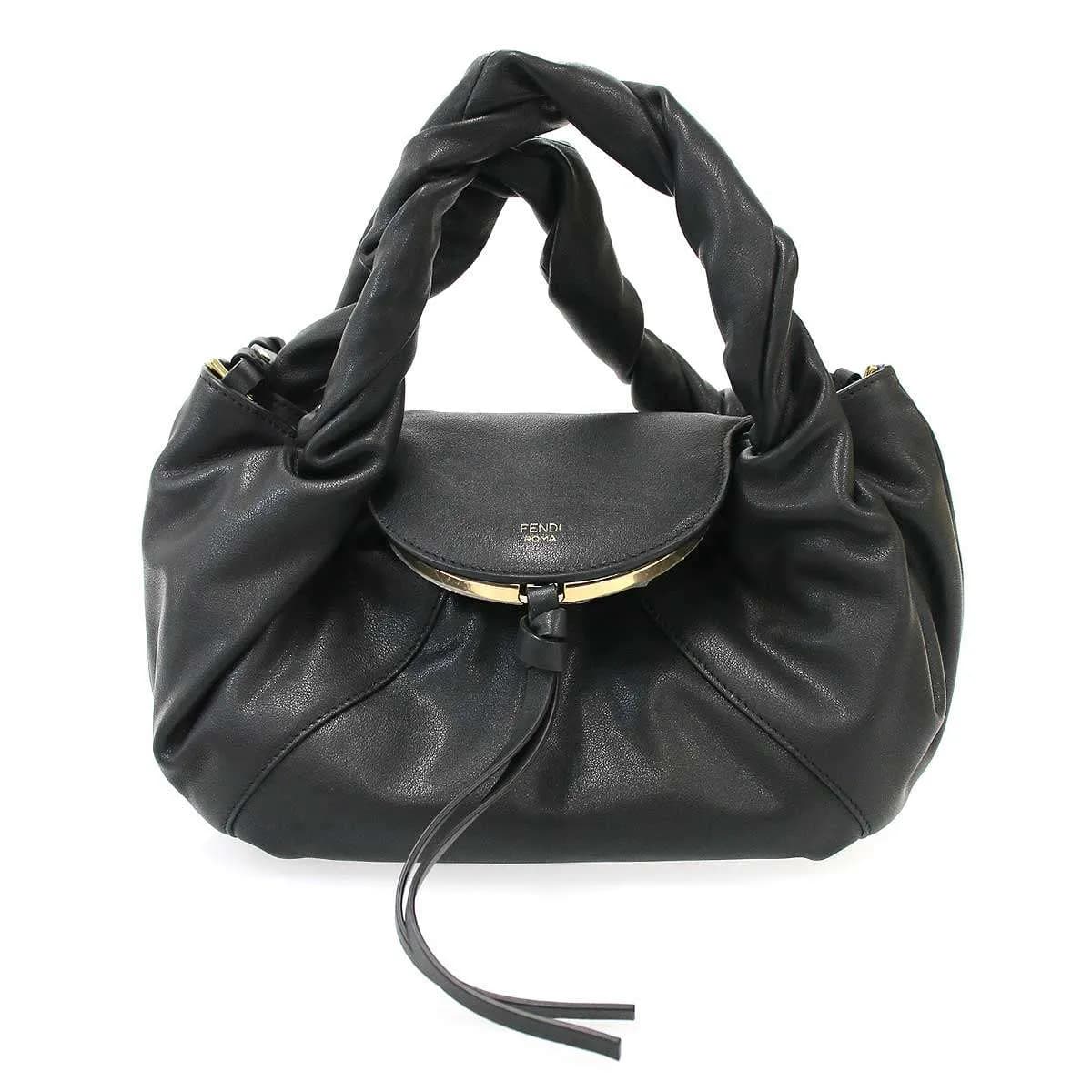 FENDI フェンディ Spy Small Bag スパイ スモール レザーショルダーバッグ 8BR838