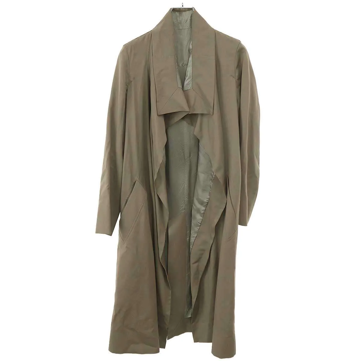 Rick Owens リックオウエンス ベルテッドロングコート RO1702