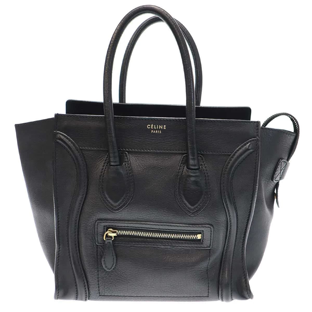 CELINE セリーヌ Luggage Micro Shopper Bag ラゲージマイクロショッパーバッグ
