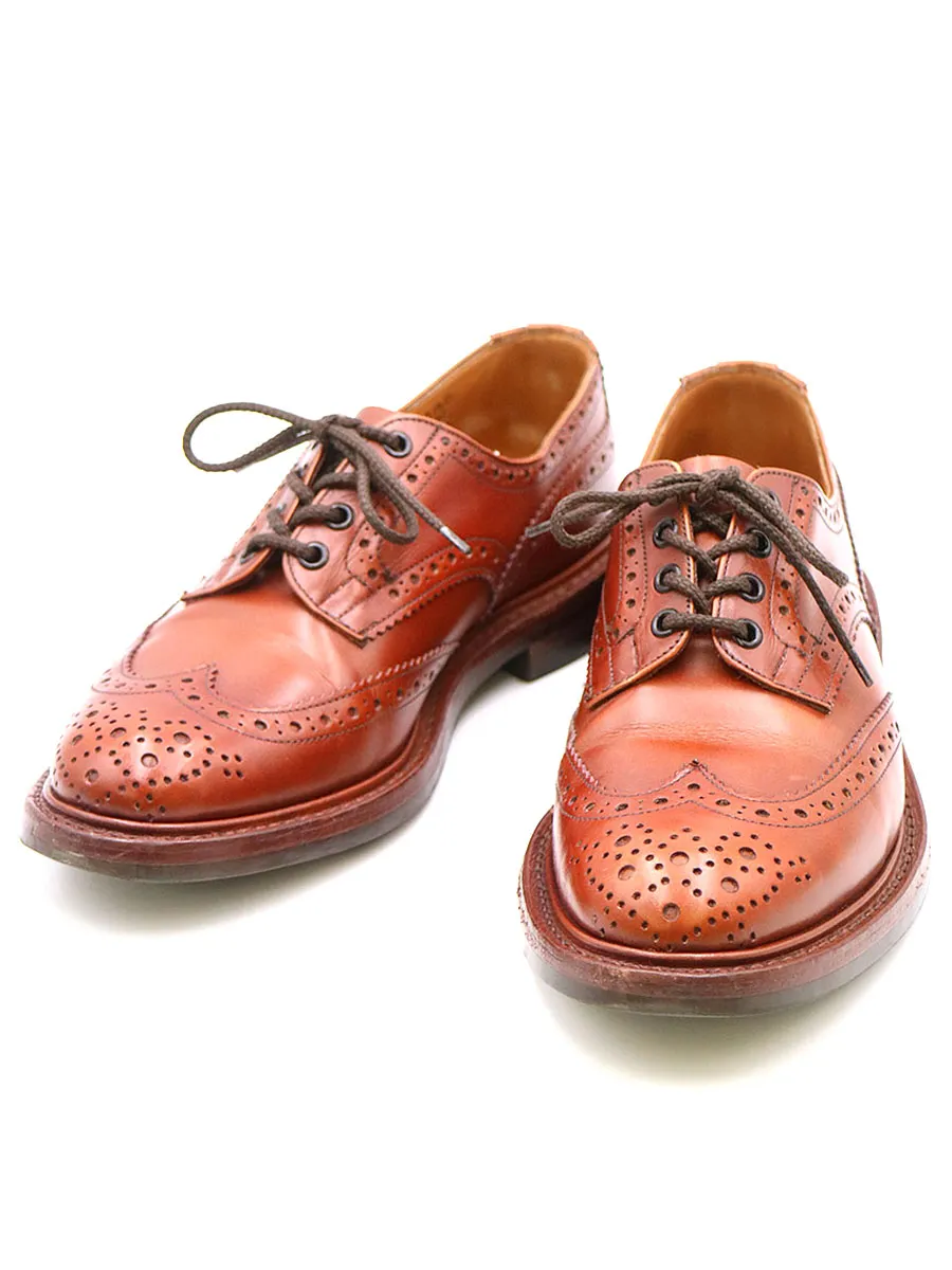 Tricker's トリッカーズ BOURTON ウィングチップレザーシューズ