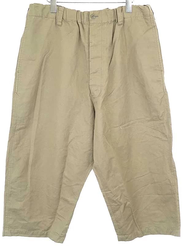 Yohji Yamamoto ヨウジヤマモト プールオム 15AW コットンワイドイージーパンツ