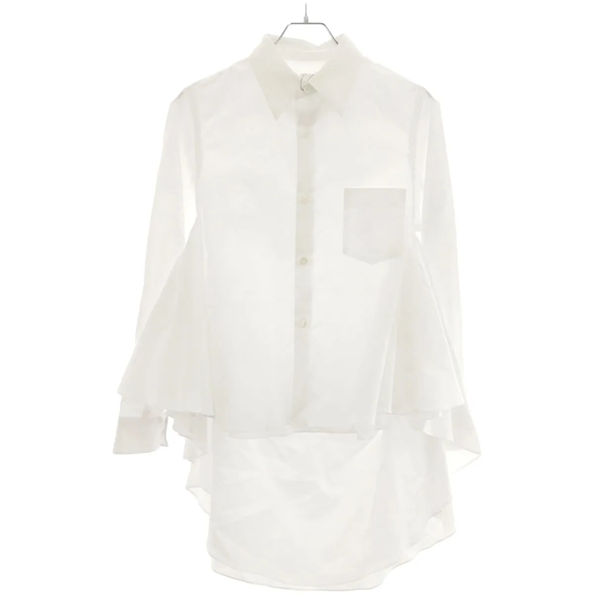 COMME des GARCONS コムデギャルソン 21AW ドッキングAラインブラウス GH-B002