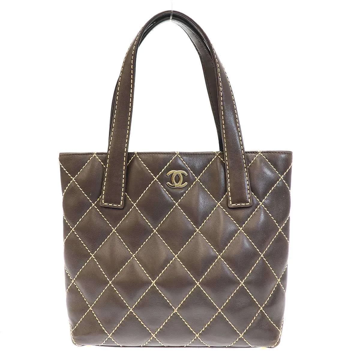 CHANEL シャネル 2002年~2003年 ワイルドステッチ トートバッグ