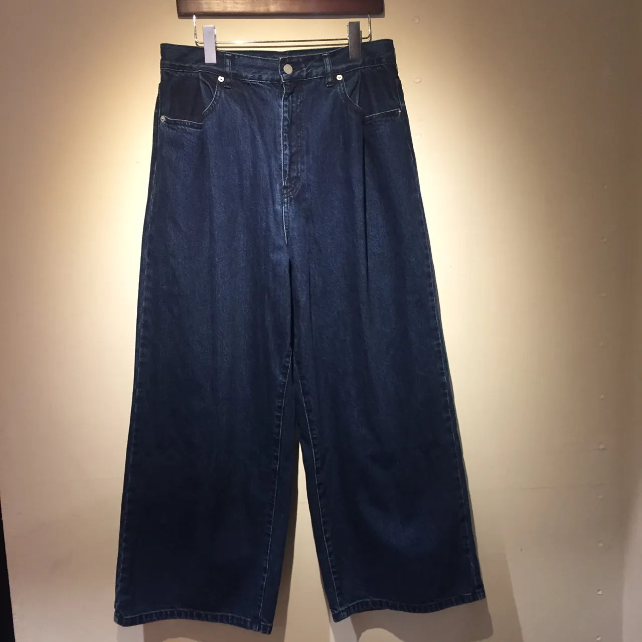 Edwina Horl Edwina Horl 16AW ワイドタック12ozデニムパンツ