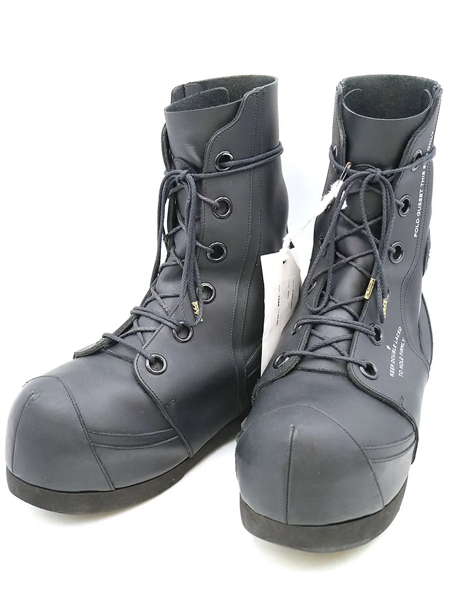 TAKAHIROMIYASHITA The SoloIst. タカヒロミヤシタ ザ ソロイスト 19AW big fat toe boots 厚底6ホールブーツ