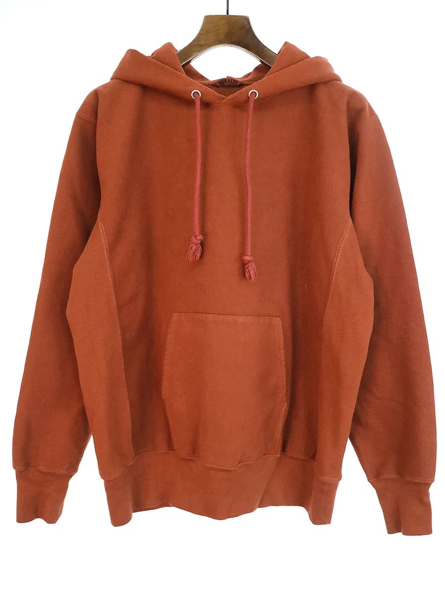 AURALEE オーラリー 18AW SUPER MILLED SWEAT P/O PARKA スーパーミルドスウェットプルオーバーパーカー