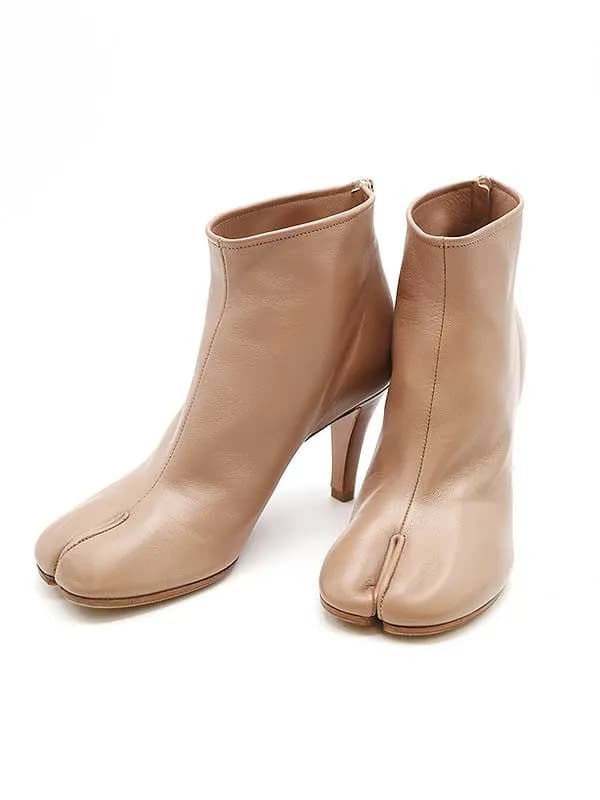 Maison Margiela メゾン マルタン マルジェラ 22 足袋 ピンヒールタビ レザーブーツ