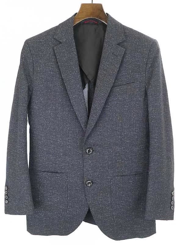 1piu1uguale3 ウノピゥウノウグァーレトレ COOL MAX seersucker TRAVEL JACKET シアサッカージャケット