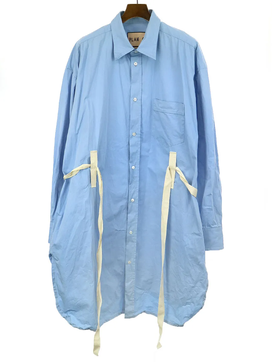 PLAN C プラン シー 20SS ロングシャツコート ワンピース