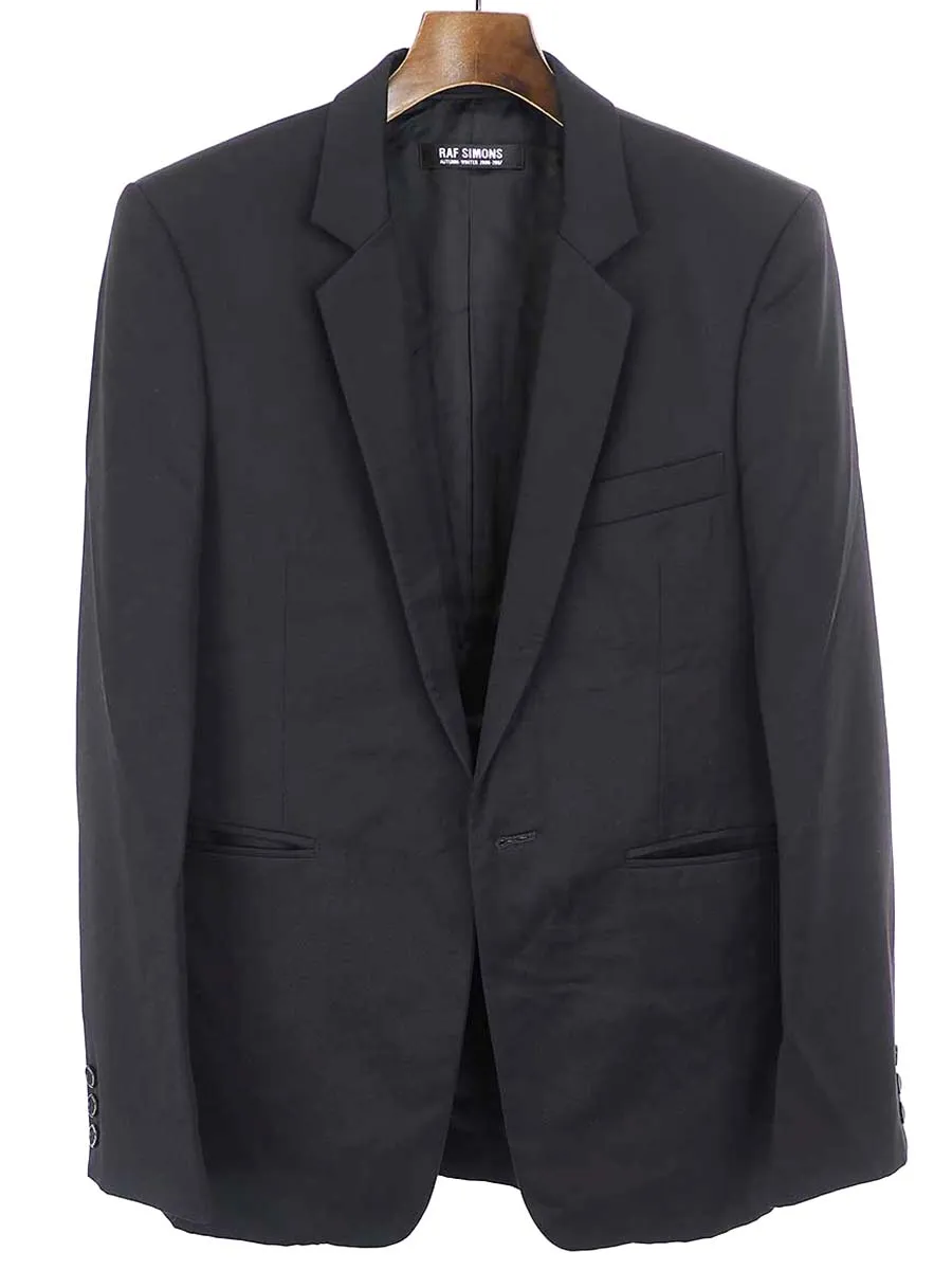 RAF SIMONS ラフシモンズ 06AW ノッチドラペルテーラードジャケット