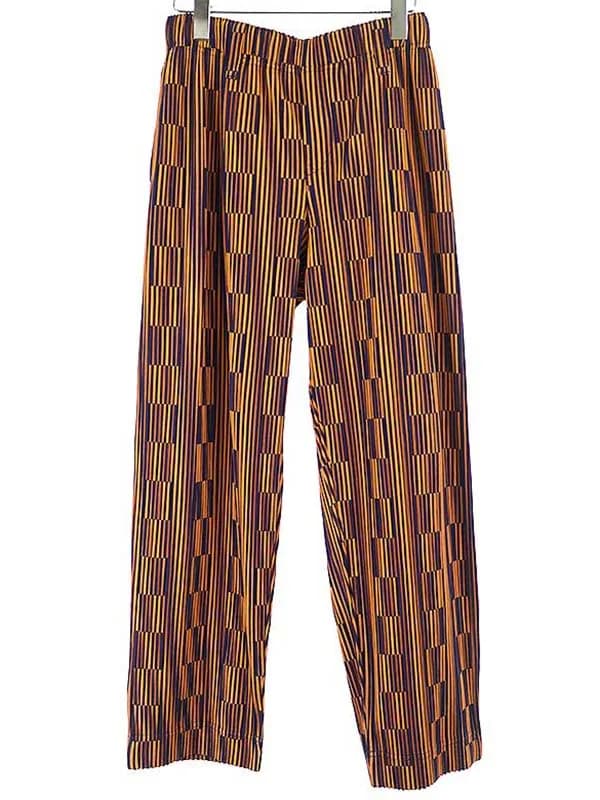 ISSEY MIYAKE オムプリッセ イッセイミヤケ 21SS ホログラムプリーツパンツ