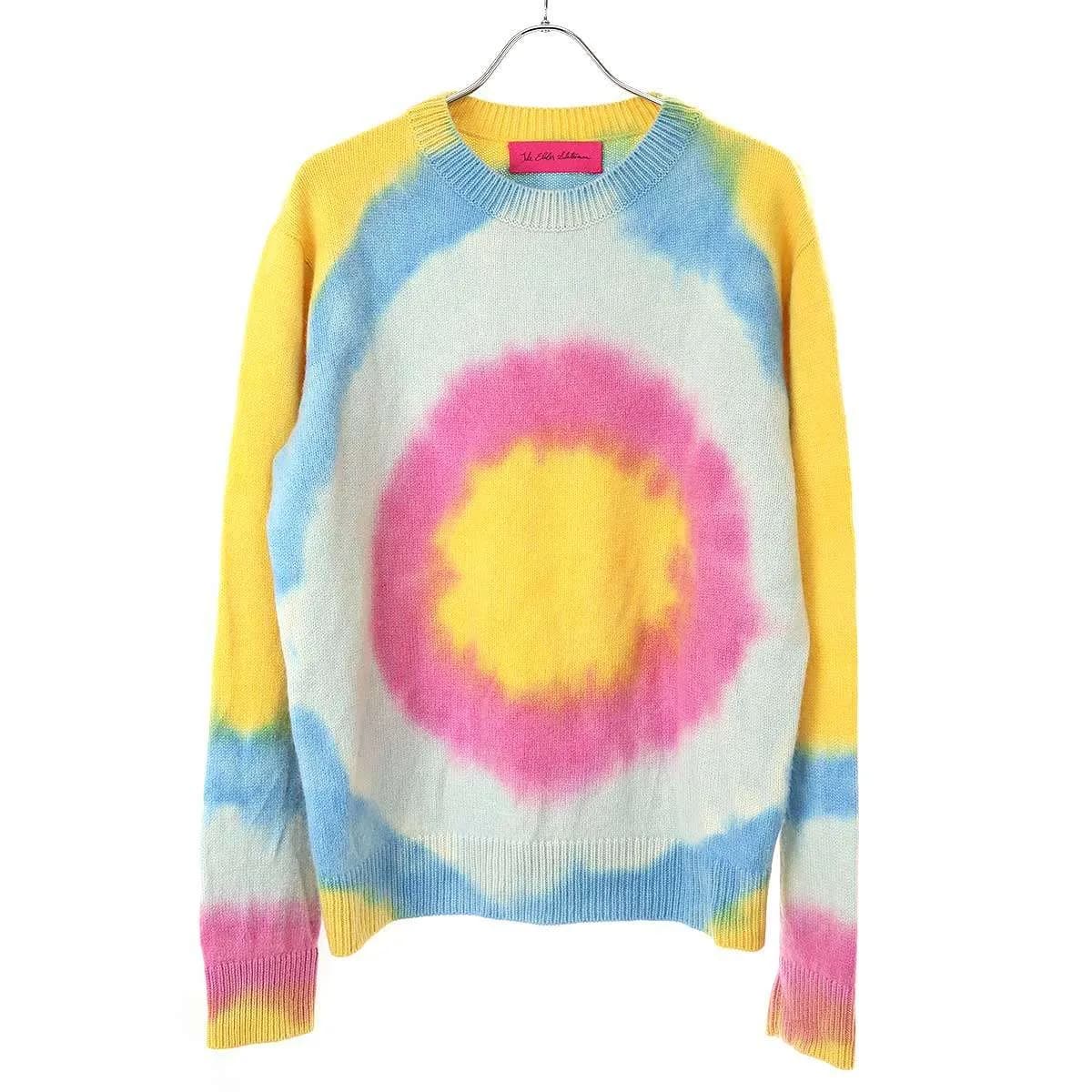 The Elder Statesman ジ エルダー ステイツマン Hi-Fi Cashmere Sweater タイダイカシミヤニットセーター