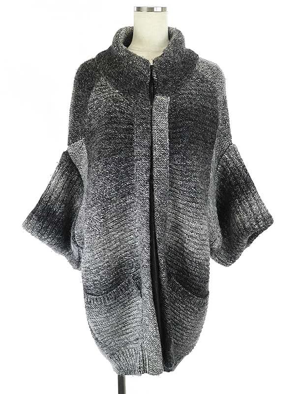3.1 Phillip Lim スリーワンフィリップリム グラデーションジップアップニットジャケット