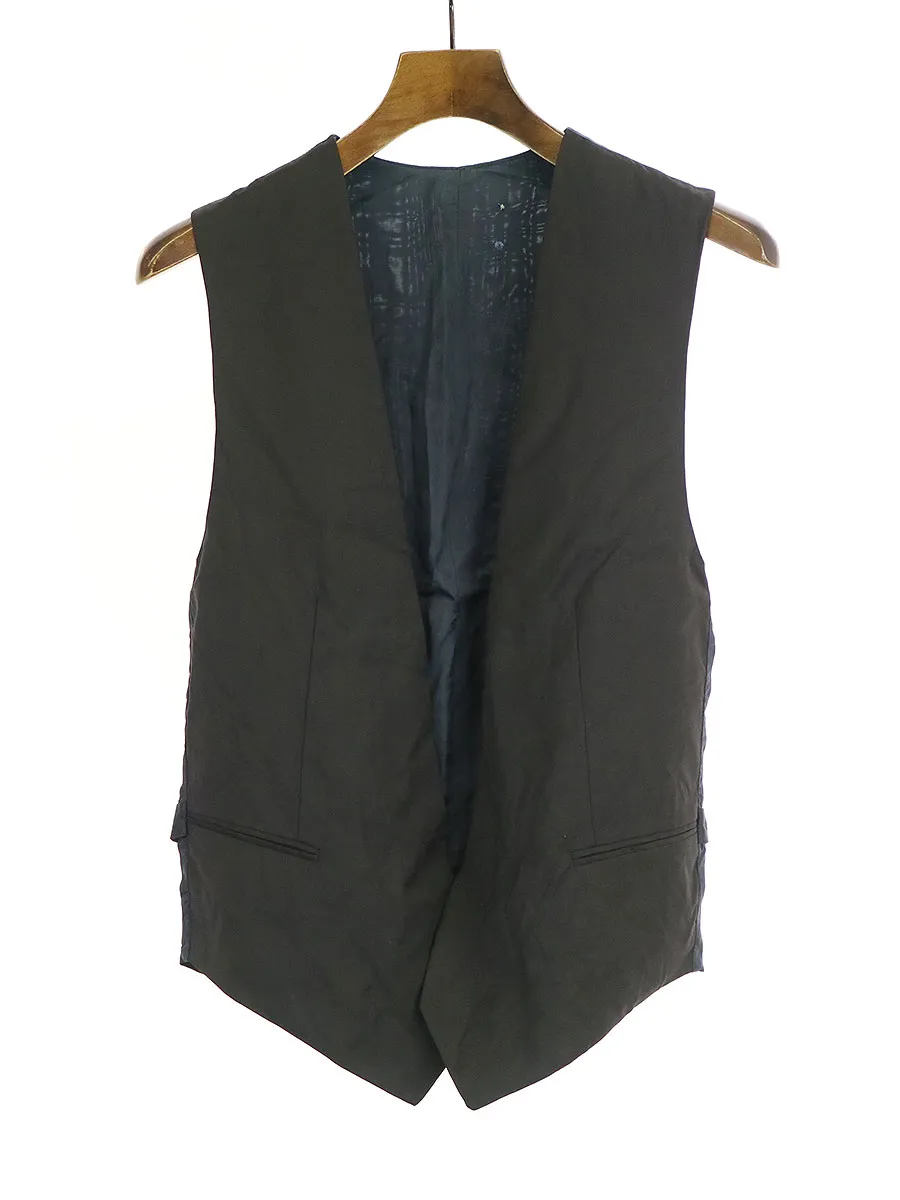 Dior HOMME ディオールオム 10SS スナップボタンウールジレベスト
