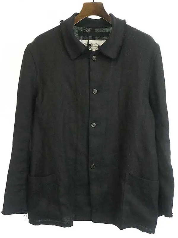 GEOFFREY B.SMALL ジェフリービースモール 多重襟4Bシャツジャケット