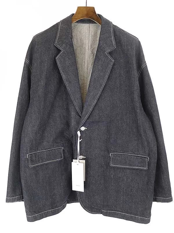 Graphpaper グラフペーパー × シオタ 21AW Suvin Cotton Denim Jacket スビンコットンデニムジャケット