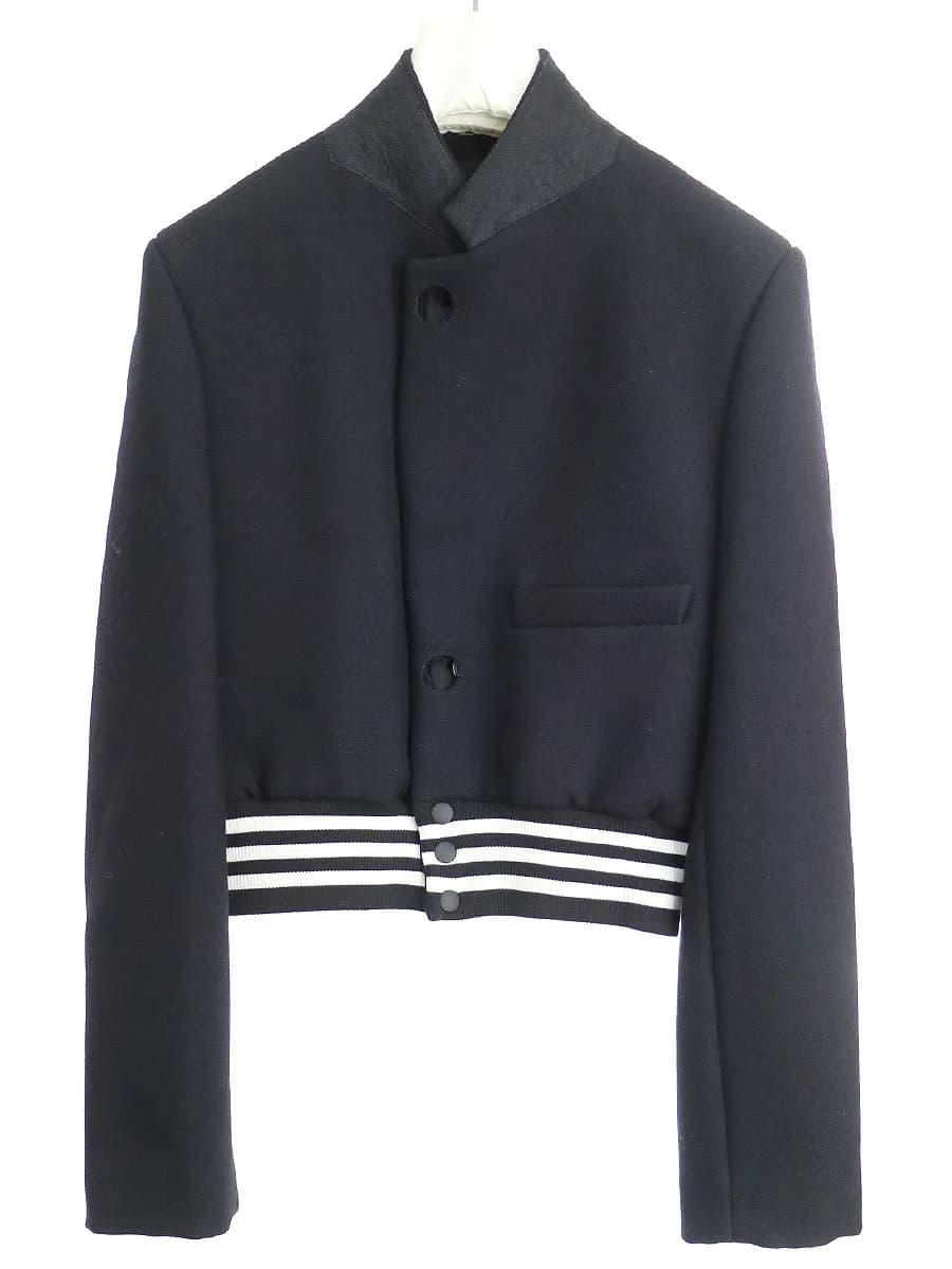 Maison Margiela メゾン マルタン マルジェラ4 SAMPLE 18AW ウールリブブルゾン
