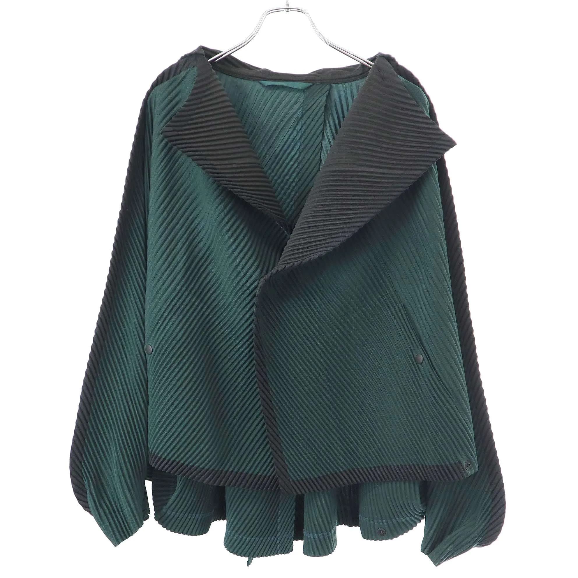 ISSEY MIYAKE オム プリッセ イッセイ ミヤケ 23AW MONTHLY COLOR JULY FRAMEWORK プリーツフレームワークジャケット