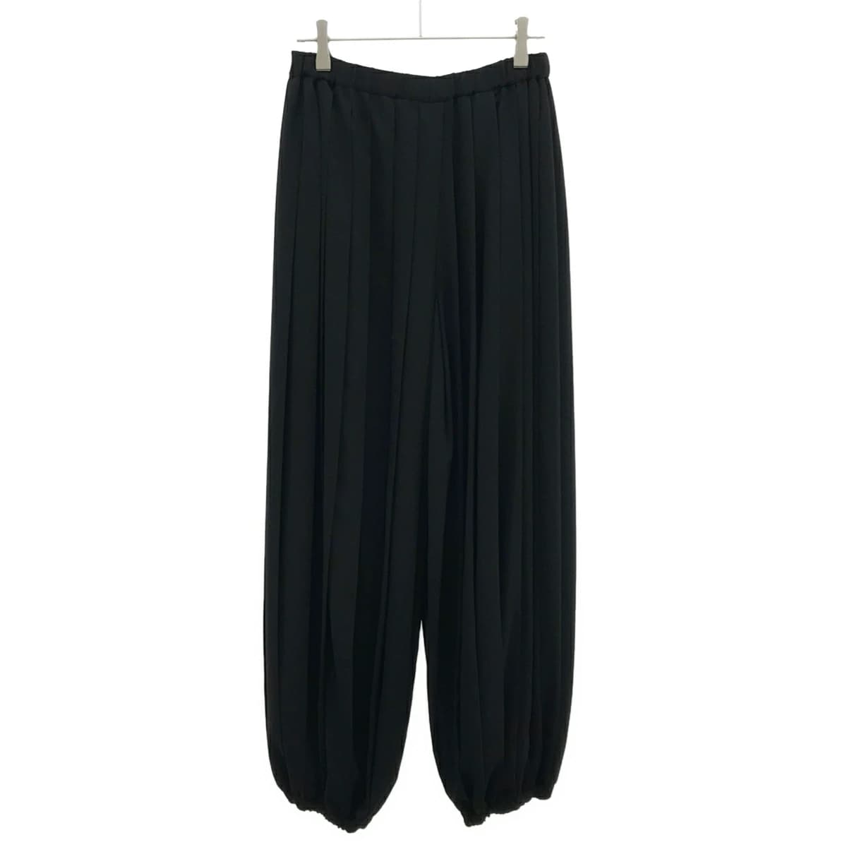 ENFOLD エンフォルド 25SS PLEATS TROUSERS プリーツトラウザーパンツ 300IS431-15213 ブラック 36 【中古】 ITSTV25EKRGK