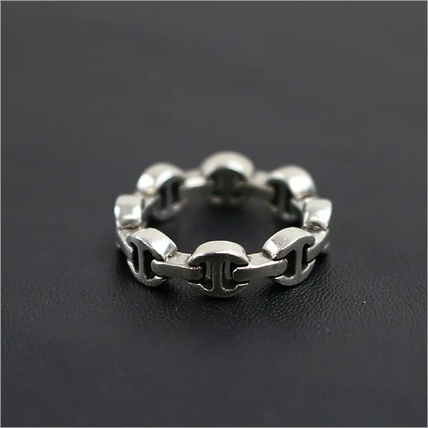 HOORSENBUHS HOORSENBUHS DAME TRI-LINK SILVER RING