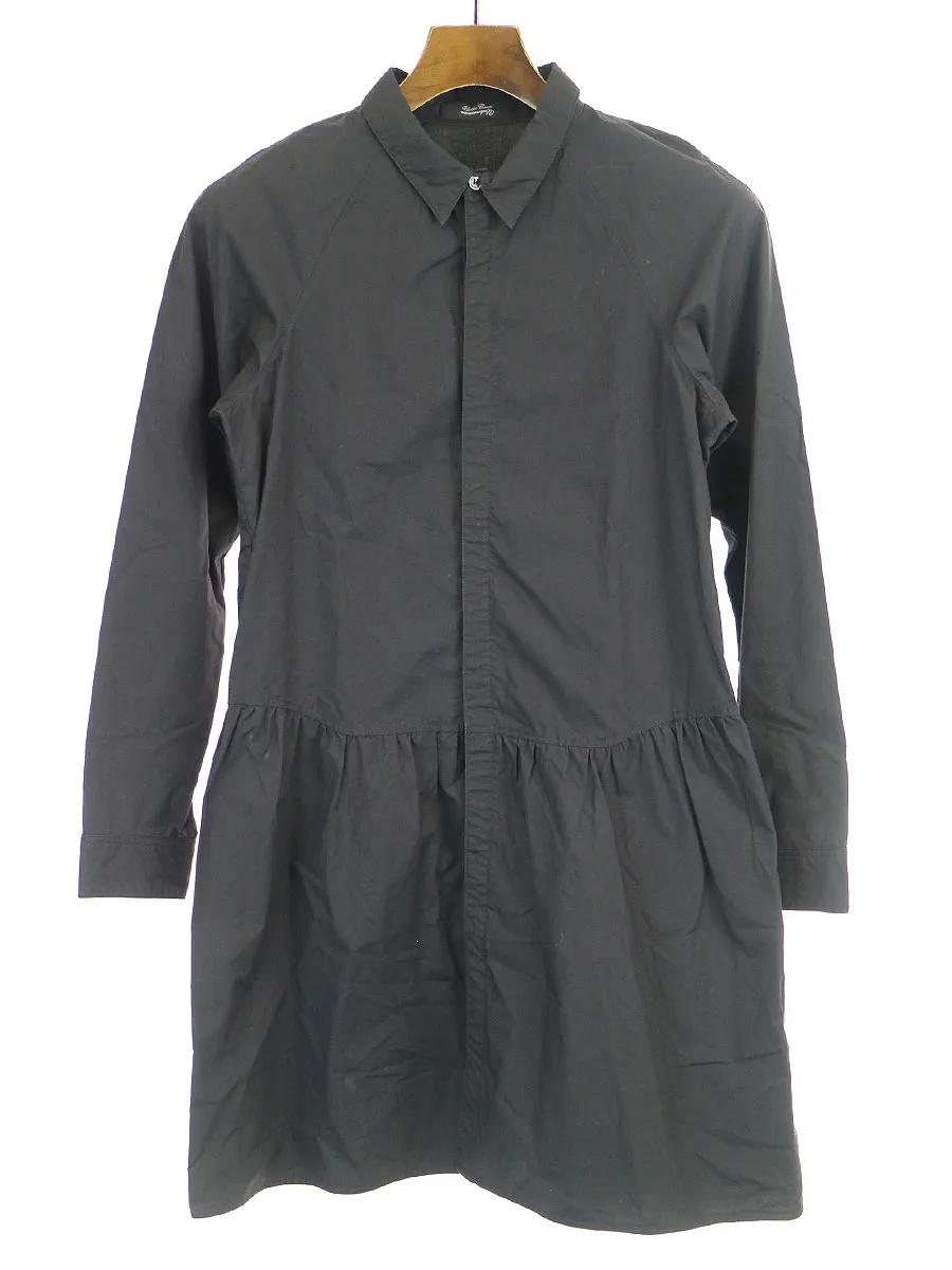UNDERCOVER アンダーカバー 13AW コットンギャザーシャツ比翼ワンピース