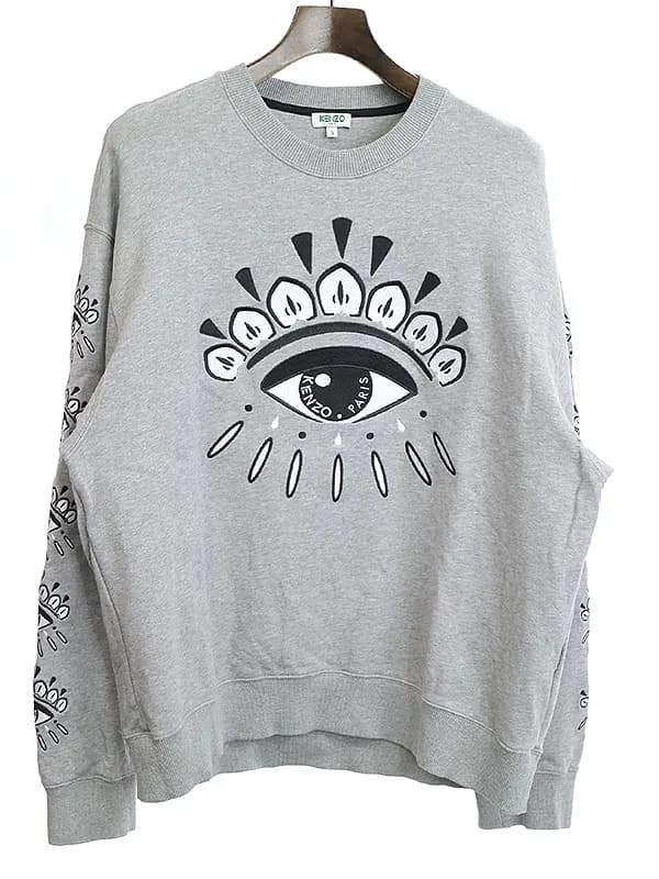 KENZO ケンゾー 19SS グラフィックアイ刺繍スウェットトレーナー