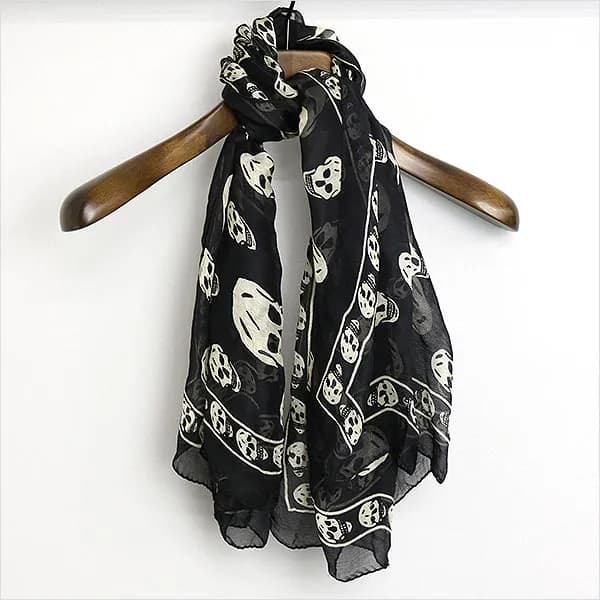 ALEXANDER McQUEEN ALEXANDER McQUEEN スカル総柄ストール