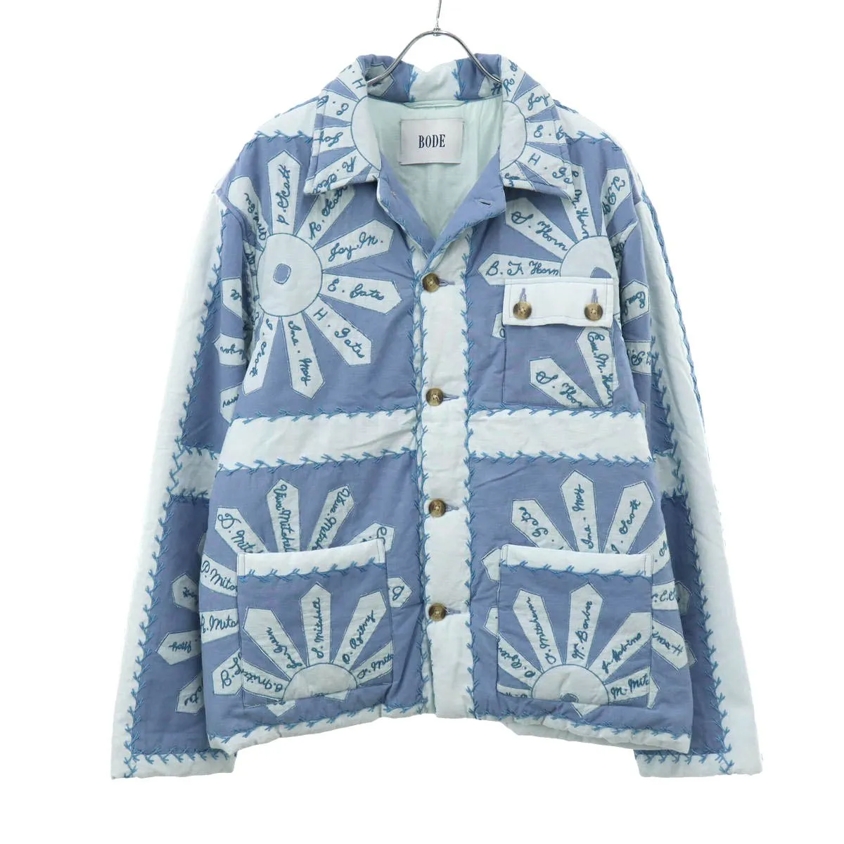 BODE ボーディー SIGNATURE FLORAL WORKWEAR JACKET シグネチャーフローラルワークウェアジャケット