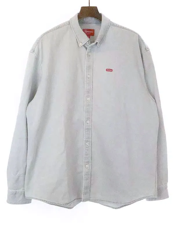 Supreme シュプリーム 23SS Small Box Shirt Denim デニムボタンダウンシャツ