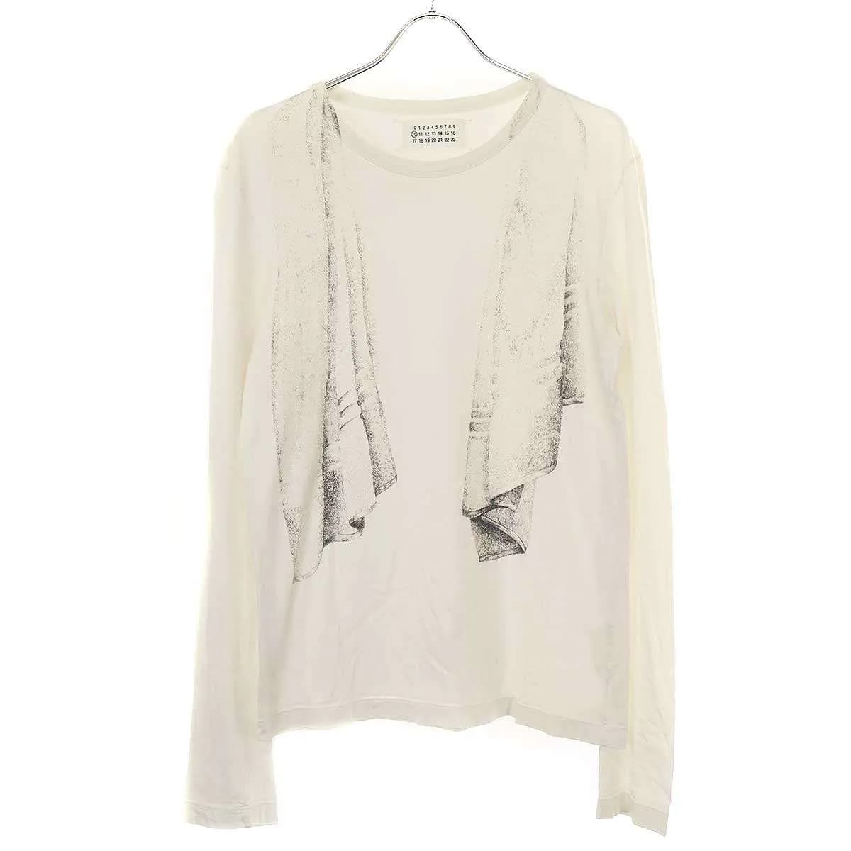 Maison Margiela メゾン マルタン マルジェラ 10 07SS トロンプルイユ タオル転写カットソー