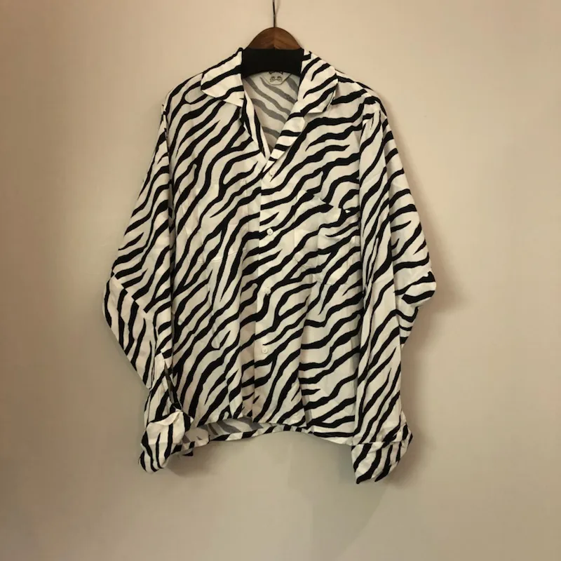 SUNSEA SUNSEA 18SS ZEBRA GIGOLO SHIRT
