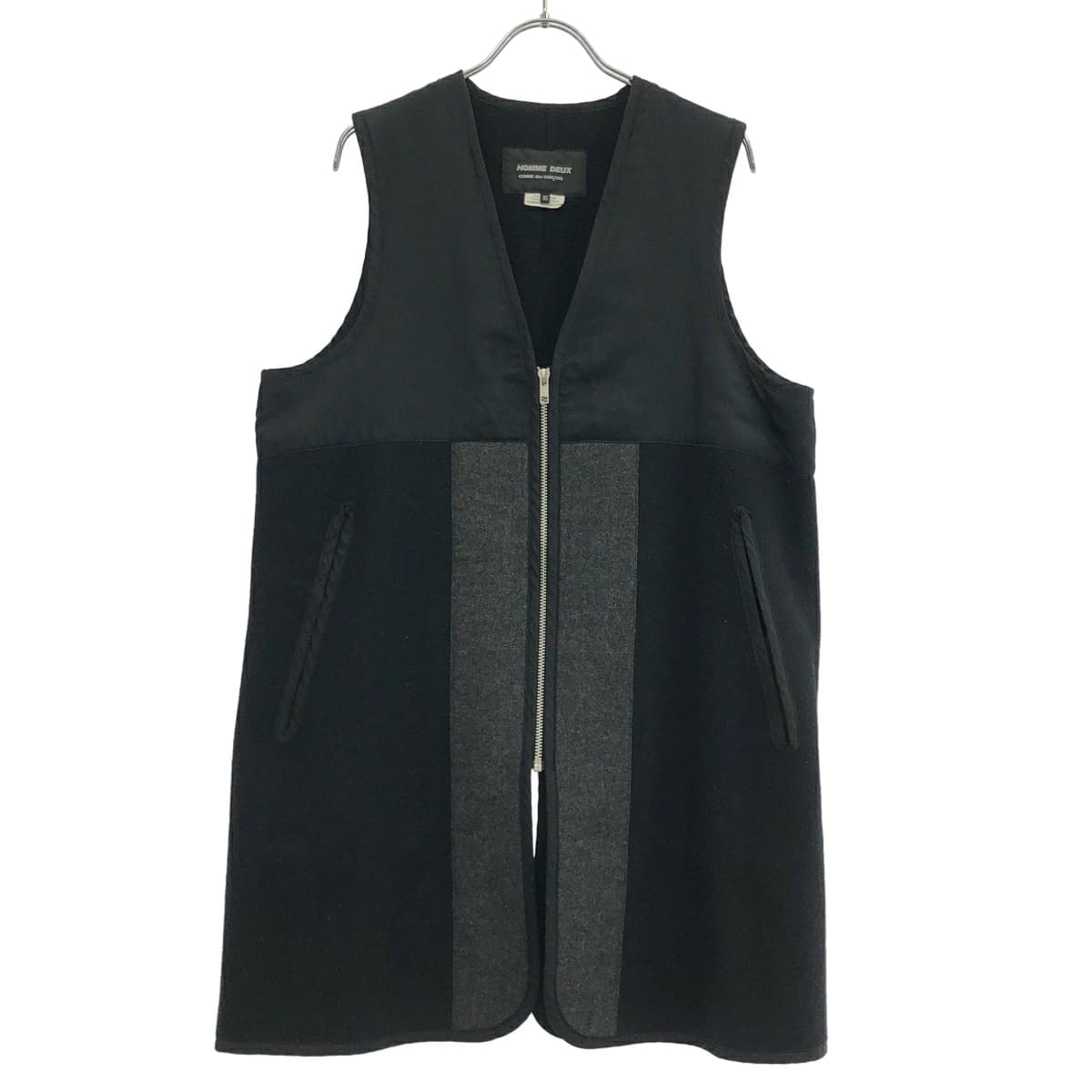 COMME des GARCONS コムデギャルソンオムドゥ 18AW ロングジップアップベスト