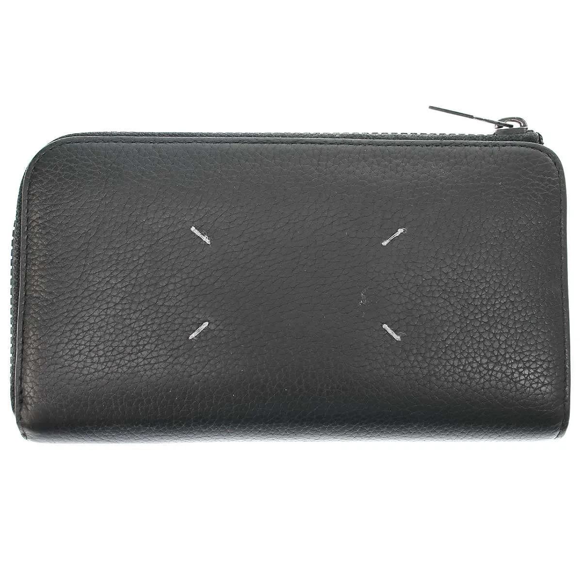 Maison Margiela メゾン マルジェラ 19SS L Zip Wallet ロングジップレザーウォレット 長財布