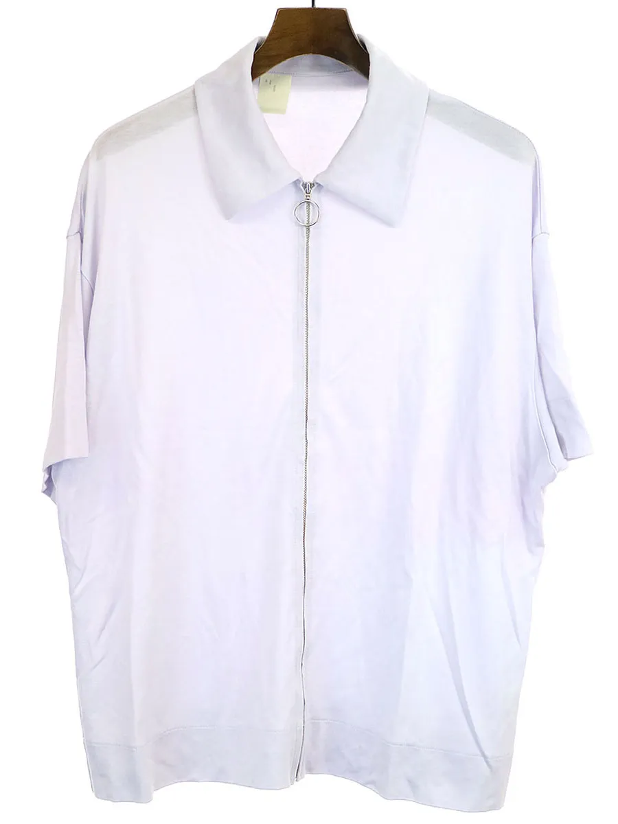 N.HOOLYWOOD エヌハリウッド 18SS リングジップテンセルシャツ